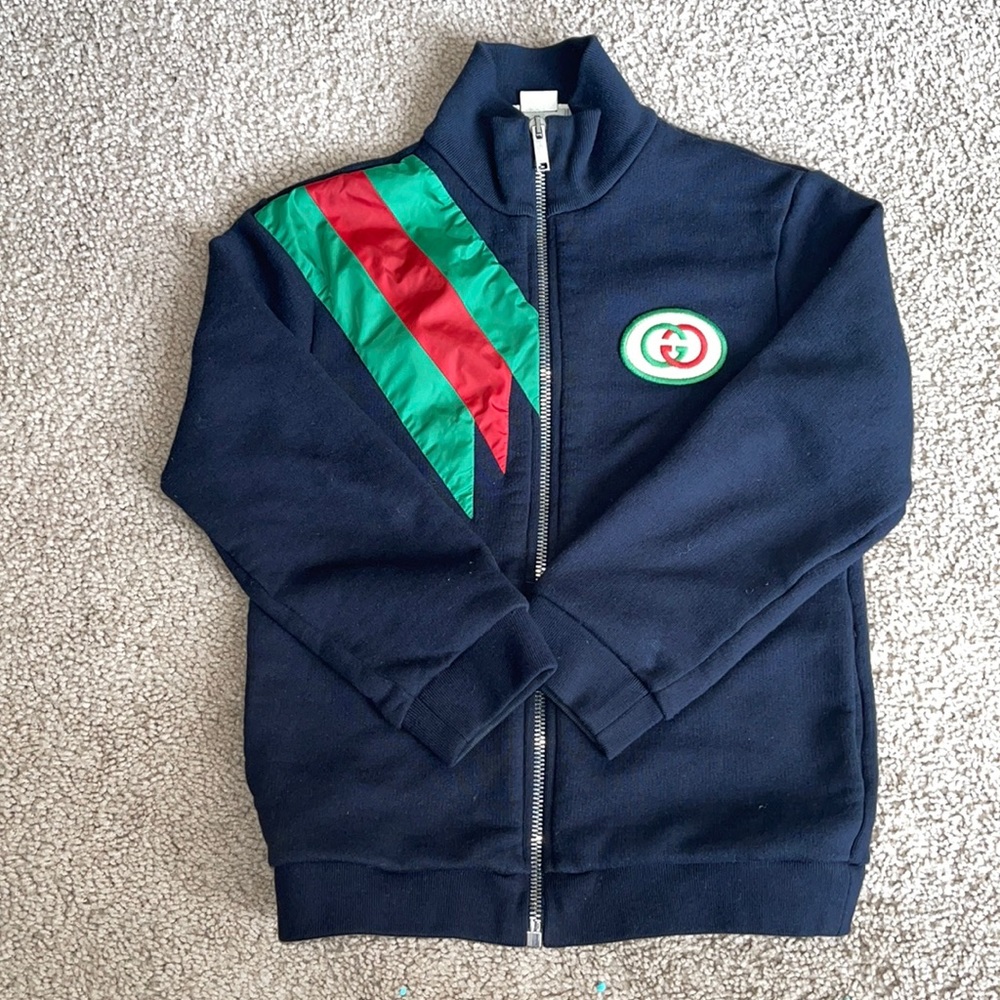100% Boys Gucci Zip Up